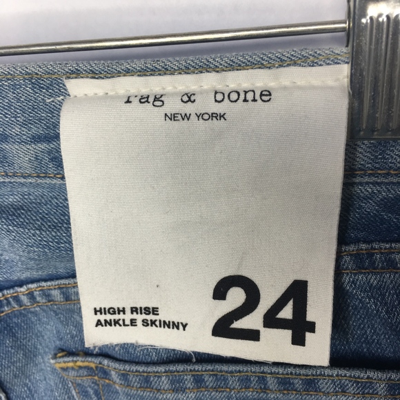 Rag & Bone New York Helena High Rise Ankle Skinny - Picture 5 of 8